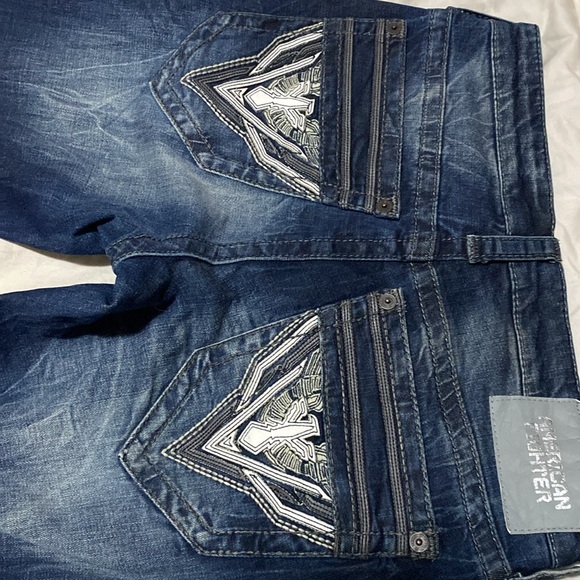 American Fighter Jeans Striker Relaxed Fit 32 Regular - Picture 2 of 4